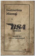 Bsa bantam model for sale  ALFRETON
