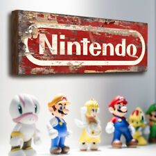 Nintendo wood sign for sale  FELIXSTOWE