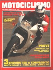 Rivista motociclismo aprile usato  Lucera