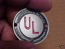 Ul Aprobado Underwriters Laboratories Datos Placa Ácido Grabado Aluminio 1894A, usado comprar usado  Enviando para Brazil