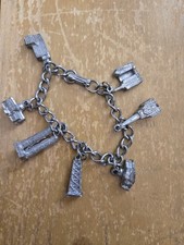 pulseira charme infantil vintage lembrança Chicago Marina City comprar usado  Enviando para Brazil