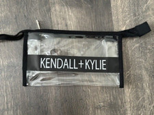 Kendall + Kylie Mujeres Transparente Negro Bolso sin asas Bolso Bolso Cosmético Cartera Bolso Estuche N segunda mano  Embacar hacia Mexico