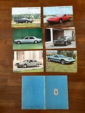 Brochure 1978 maserati usato  San Lazzaro di Savena
