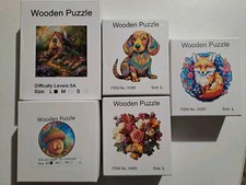 Holzpuzzle set asymmetrischen gebraucht kaufen  Prenzlau