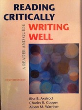Reading critically writing for sale  Montgomery