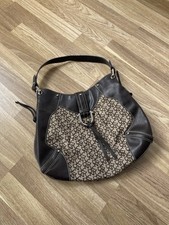 Bolsa de couro marrom monograma DKNY comprar usado  Enviando para Brazil