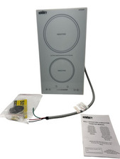 Cooktop Summit 12"W 2 queimadores indução elétrica branco SINC2B23 (OB) comprar usado  Enviando para Brazil
