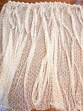 White lace curtain for sale  Skandia