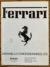 Ferrari maranello 1978 for sale  ST. ALBANS