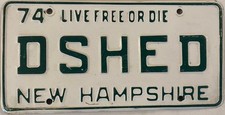Vanity shed license for sale  USA