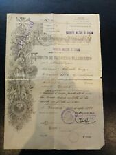 Genova 1928 foglio usato  Treviso