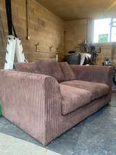 Seater sofa brown for sale  BOLTON