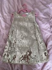 Gold sequin dress for sale  COBHAM