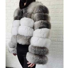 Casaco de pele de raposa natural real feminino jaquetas de couro roupas de inverno colete peludo de raposa comprar usado  Enviando para Brazil