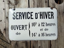 Plaque émaillée ancienne d'occasion  Rosporden
