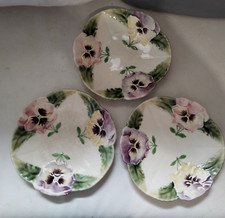 Assiettes anciennes barbotine d'occasion  Alès