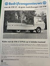 Volkswagen lt31 pickup for sale  KENDAL