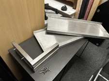 Wall shelves stainless for sale  BLACKBURN