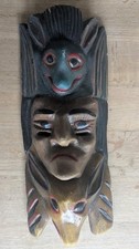 Ritualmaske handgeschnitzt eth gebraucht kaufen  Weimar