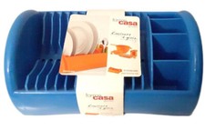 Scolapiatti plastica blu usato  Paterno