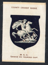 Mcc county cricket for sale  POOLE
