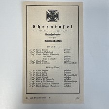Ehrentafel unterseeboote komma gebraucht kaufen  Krickenbach