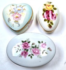 Lidded trinket jars for sale  ALFRETON