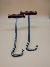 Pair vintage wooden for sale  SIDMOUTH