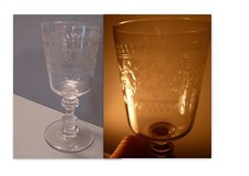 Verre table ancien d'occasion  Champs-sur-Marne