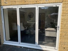Aluminum fold doors for sale  CALNE