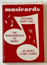 Vtg 1962 musicards for sale  San Mateo