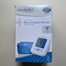 Monitor de pressão arterial A&D Medical Life Source UA-651L-AC Deluxe LG Cuff comprar usado  Enviando para Brazil