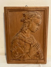 Bassorilievo legno scultura usato  Bologna