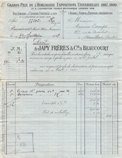 Facture 1919 grands d'occasion  France