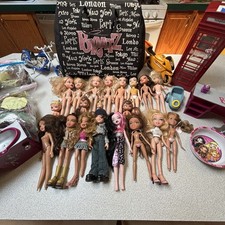 Usado, Bonecas Bratz, Motocicletas, Roupas, Vaidade, Sapatos, Acessórios, Cabine Telefônica comprar usado  Enviando para Brazil