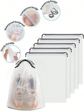10pcs drawstring shoes for sale  HUDDERSFIELD