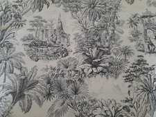 Toile jouy éléphants d'occasion  Le Poinçonnet