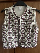 Ethnc embroidered waistcoat for sale  STOCKPORT