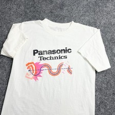 Camiseta Vintage Anos 80 Panasonic Technics Audio DJ Tamanho Pequeno  comprar usado  Enviando para Brazil