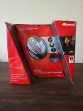 Mouse laser sem fio natural Microsoft 1083 6000 - cinza metálico caixa aberta não usado comprar usado  Enviando para Brazil