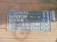 Ancienne plaque cocher d'occasion  Frénouville