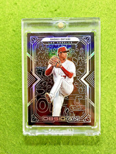 TARJETA REFRACTORA DE OBSIDIANA PRIZM PLATA 2022 SHOHEI OHTANI Ángeles segunda mano  Embacar hacia Mexico