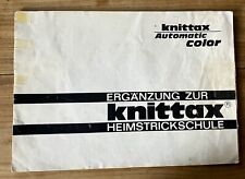 Knittax automatik color gebraucht kaufen  Rottweil