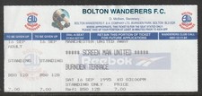 1995 complete ticket for sale  ORMSKIRK
