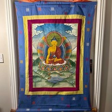 Hand painted tibetan for sale  BLACKBURN