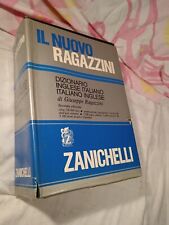 Zanichelli vocabolario inglese usato  Valvestino