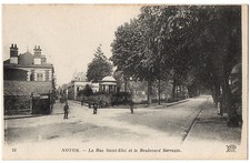 CPA 60 - NOYON (Oise) - 28. La Rue Saint-Eloi et le Boulevard Sarrazin - ND Phot comprar usado  Enviando para Brazil