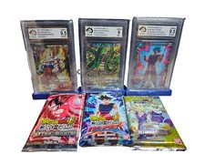 Usado, Dragonball Super CCG cartão com classificação + pacote de reforço presente incrível comprar usado  Enviando para Brazil