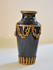 Usado, Petit vase faience bleu Sèvres monture bronze laiton comprar usado  Enviando para Brazil