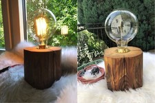 Rustikale tischlampe vintage gebraucht kaufen  Elchingen